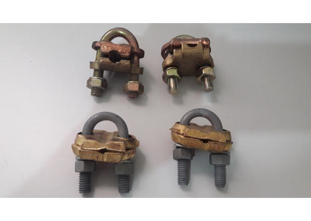 Grampo para haste de aterramento