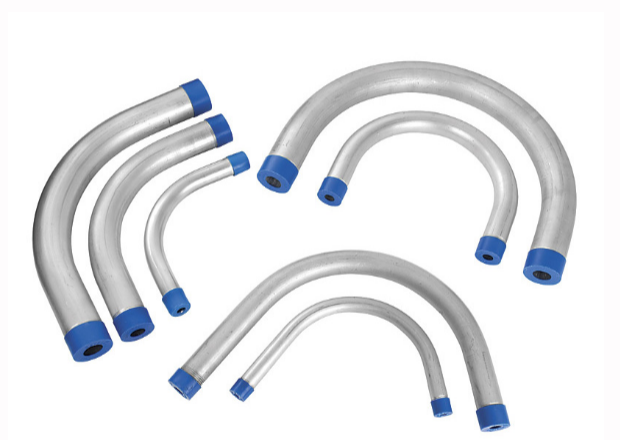 Curvas eletrodutos Galvanizados Pesados NBR5597/5598 Longa 90 e 180º Rosca BSP e NPT