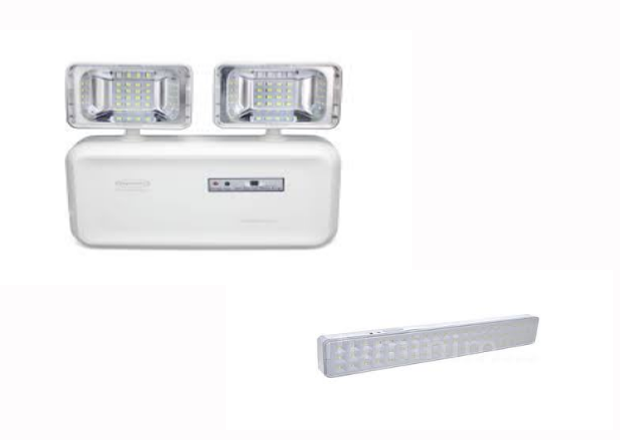 Faróis e luminárias para Iluminação de emergência Led