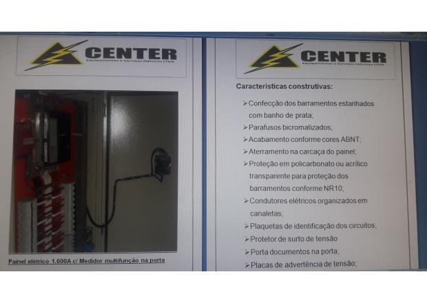 Quadros de comando  para montagem - Painéis elétricos  e Máquinas Termográfica 